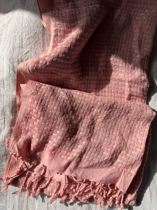 Natural Sumac Dyed Scarf