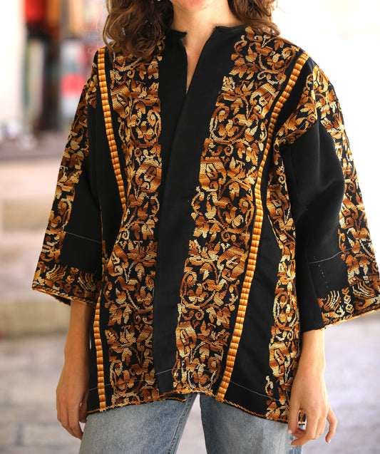 Blazer with Palestinian Tatreez