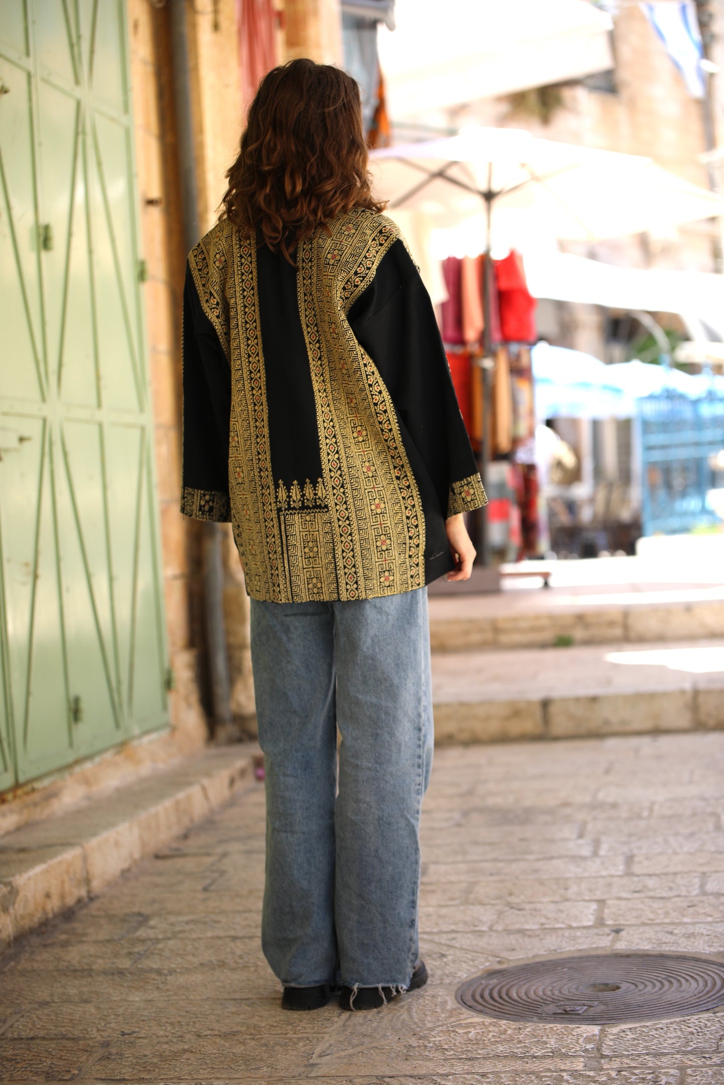 Blazer with Palestinian Tatreez