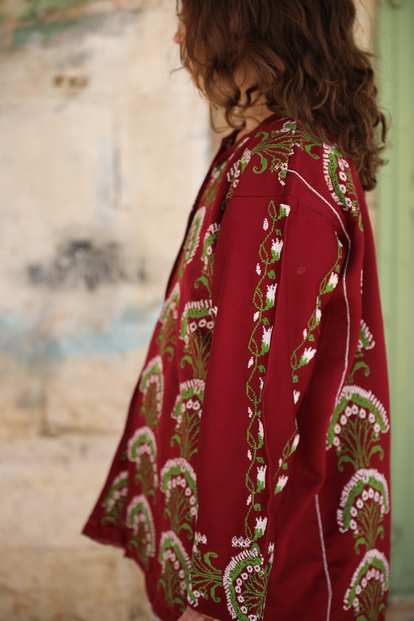 Blazer with Palestinian Tatreez