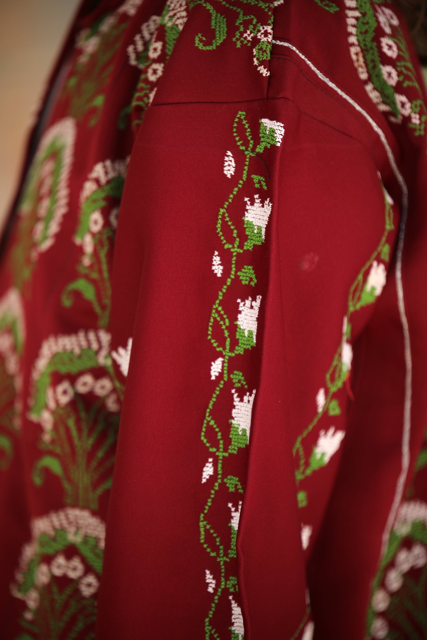 Blazer with Palestinian Tatreez