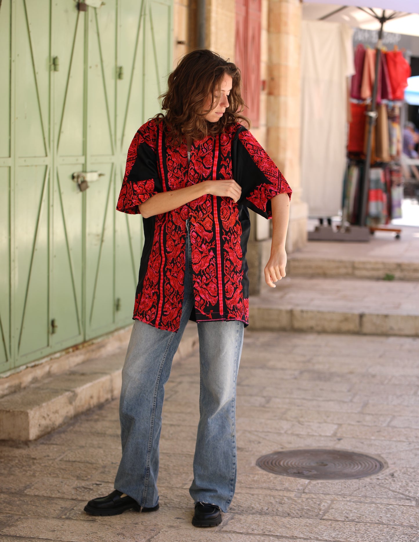 Blazer with Palestinian Tatreez