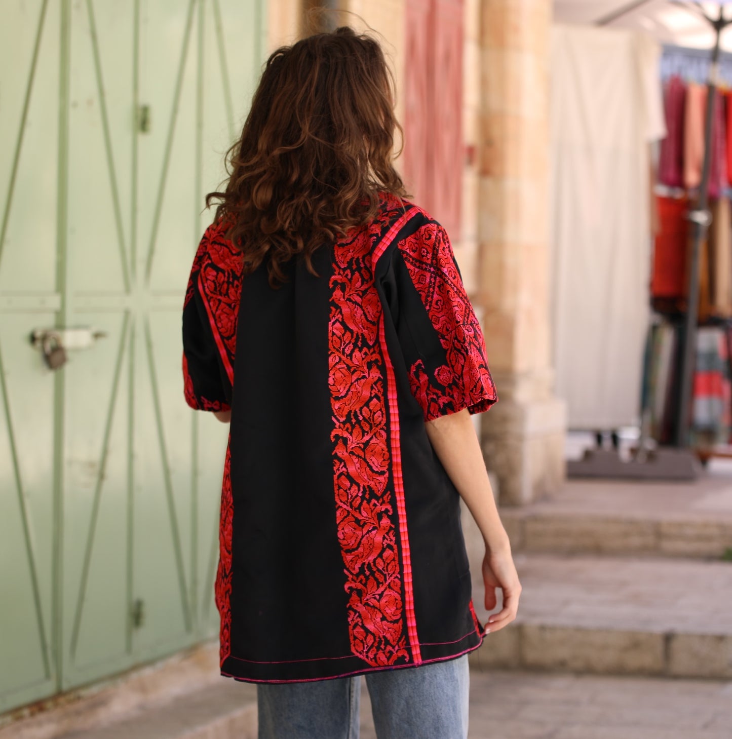 Blazer with Palestinian Tatreez