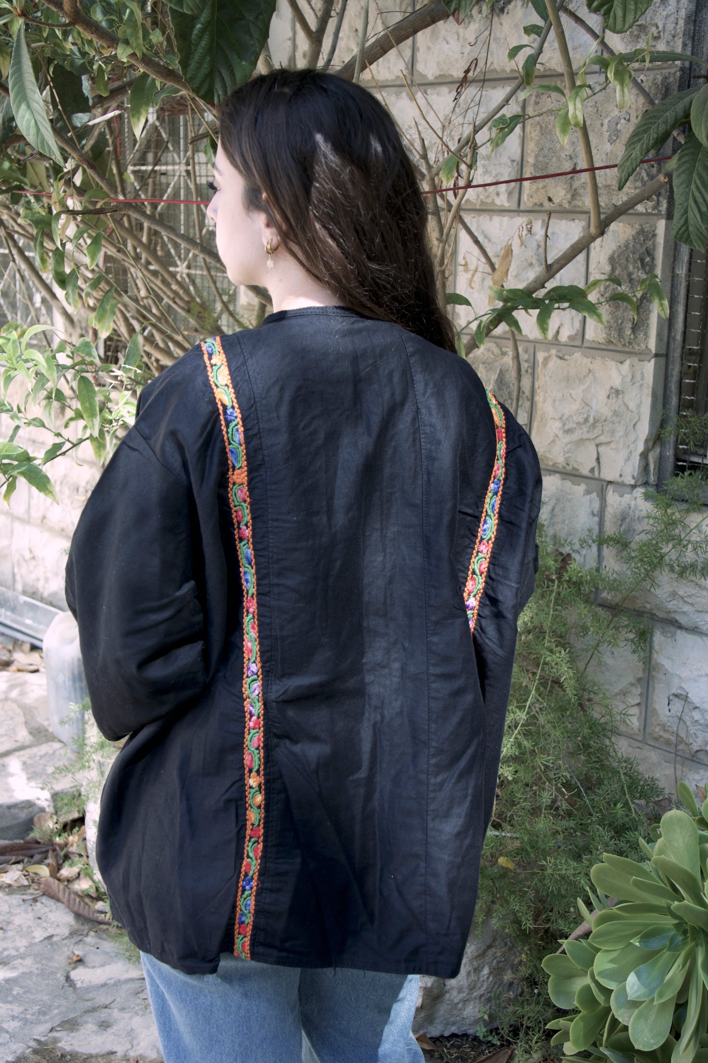 Blazer with Handmade Embroidery