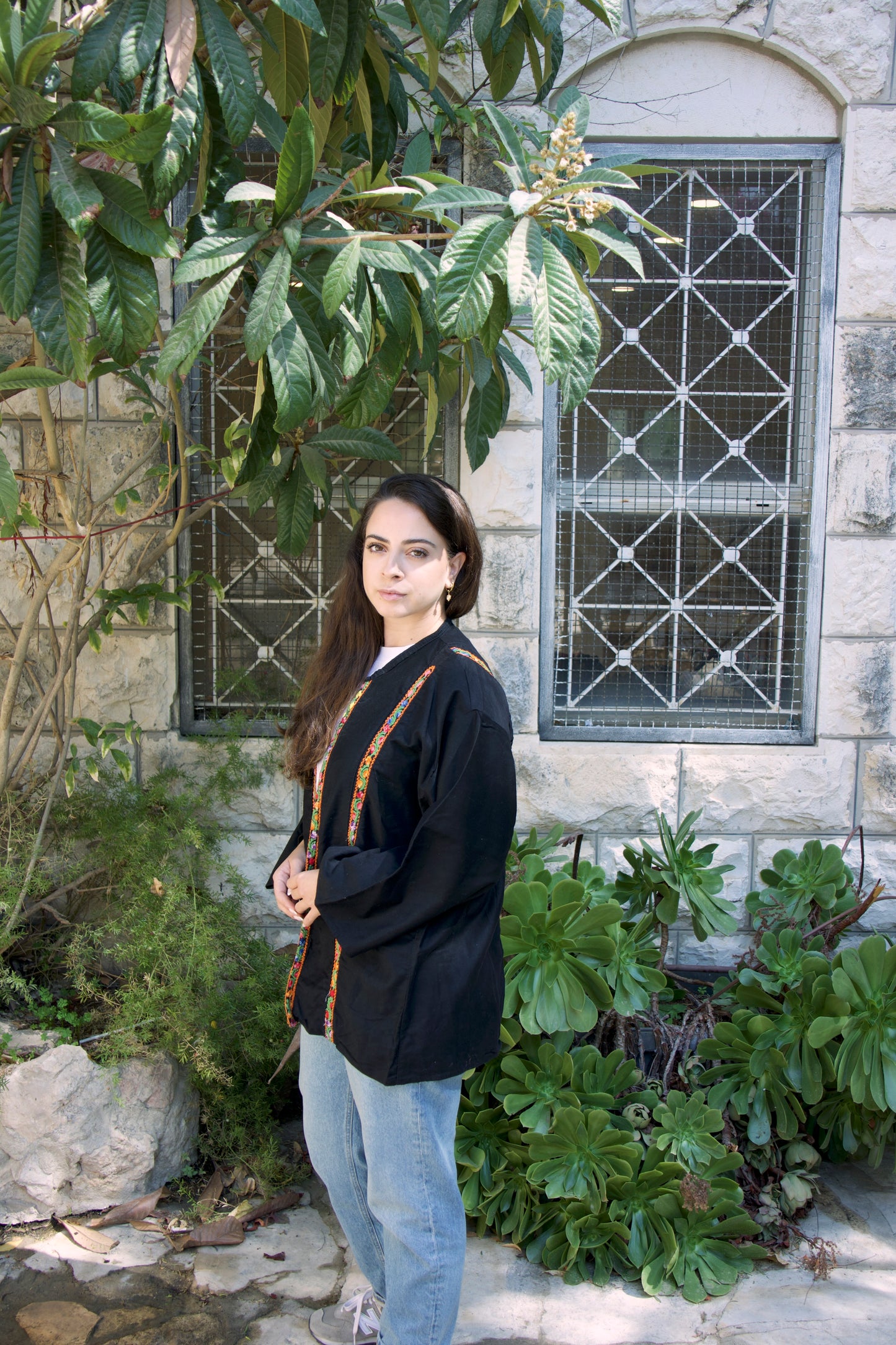 Blazer with Handmade Embroidery