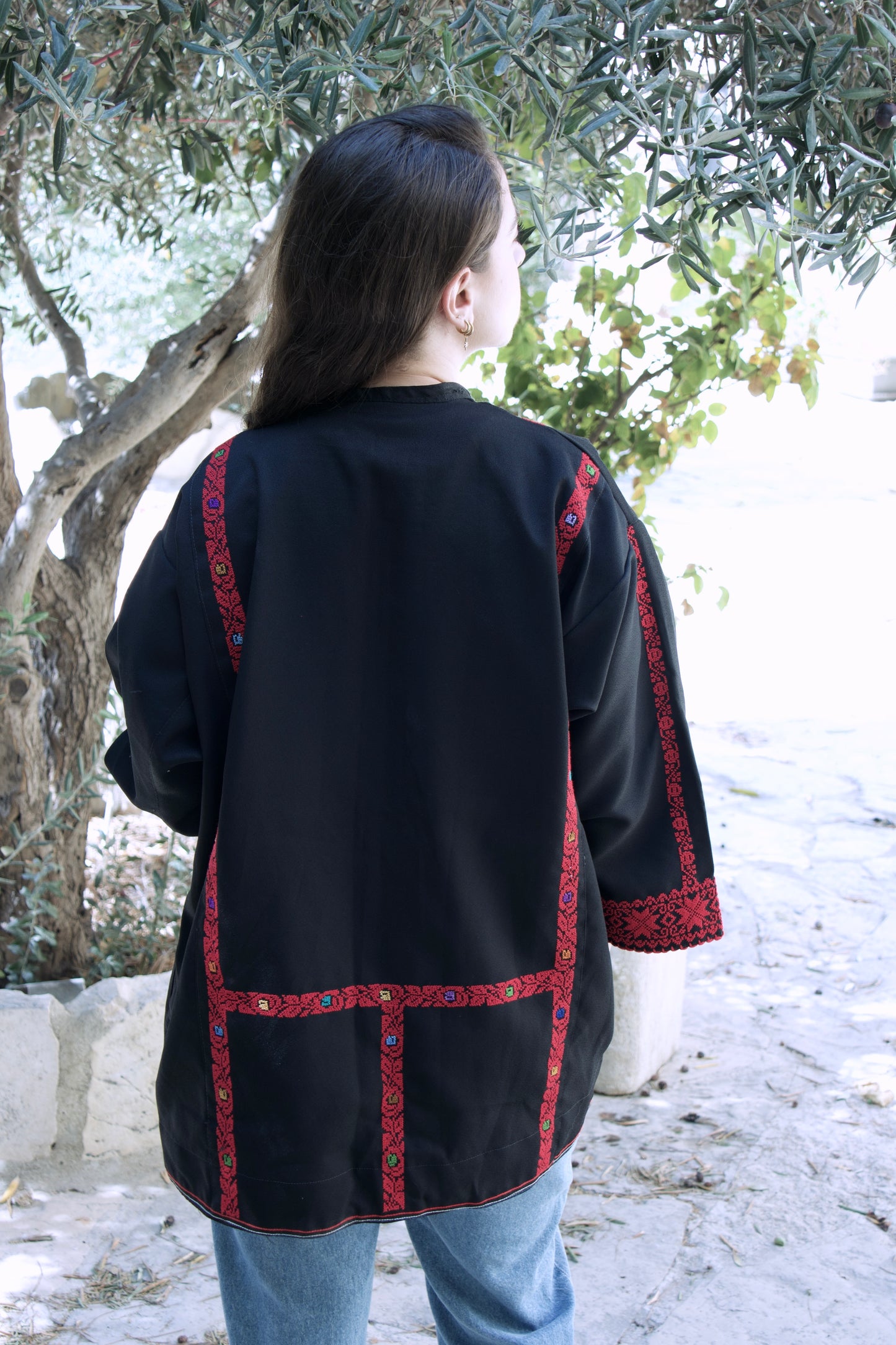 Blazer with Palestinian Tatreez
