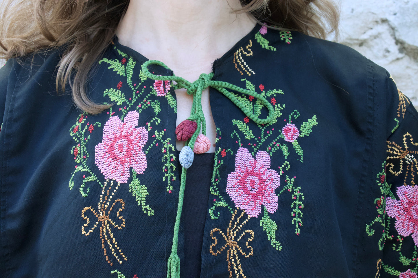 Blazer with Palestinian Tatreez