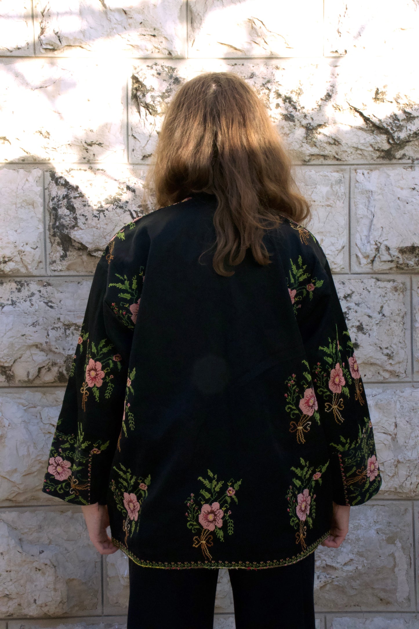 Blazer with Palestinian Tatreez