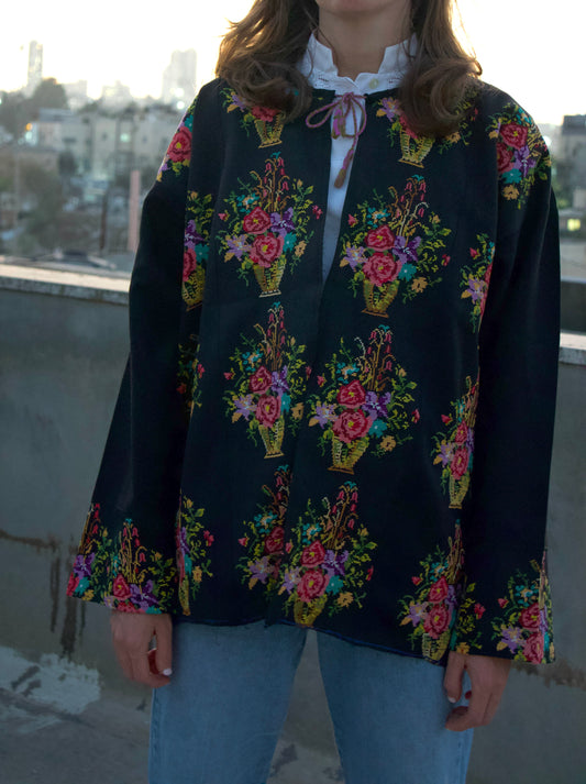 Blazer with Palestinian Tatreez