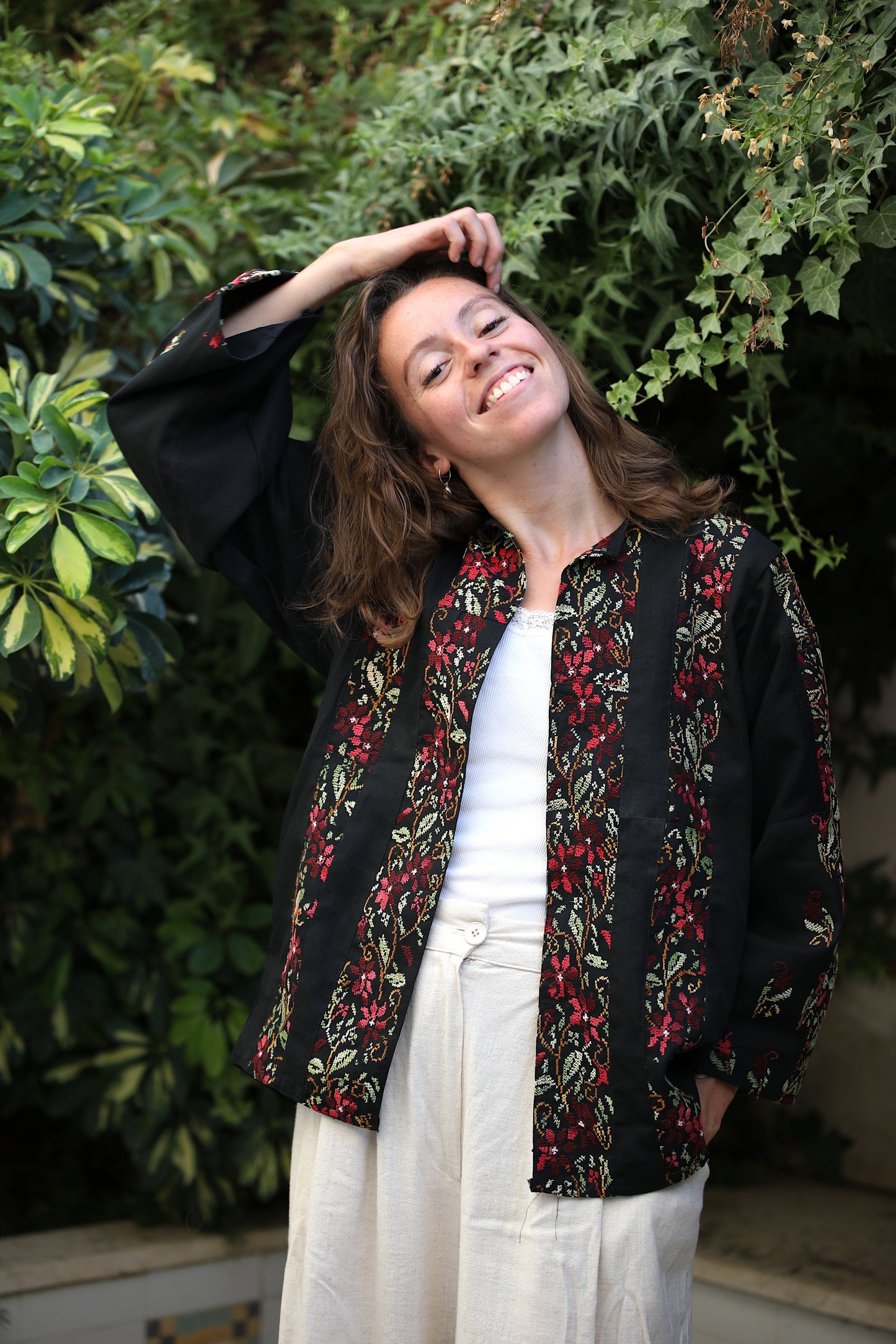 Blazer with Palestinian Tatreez | 1960s