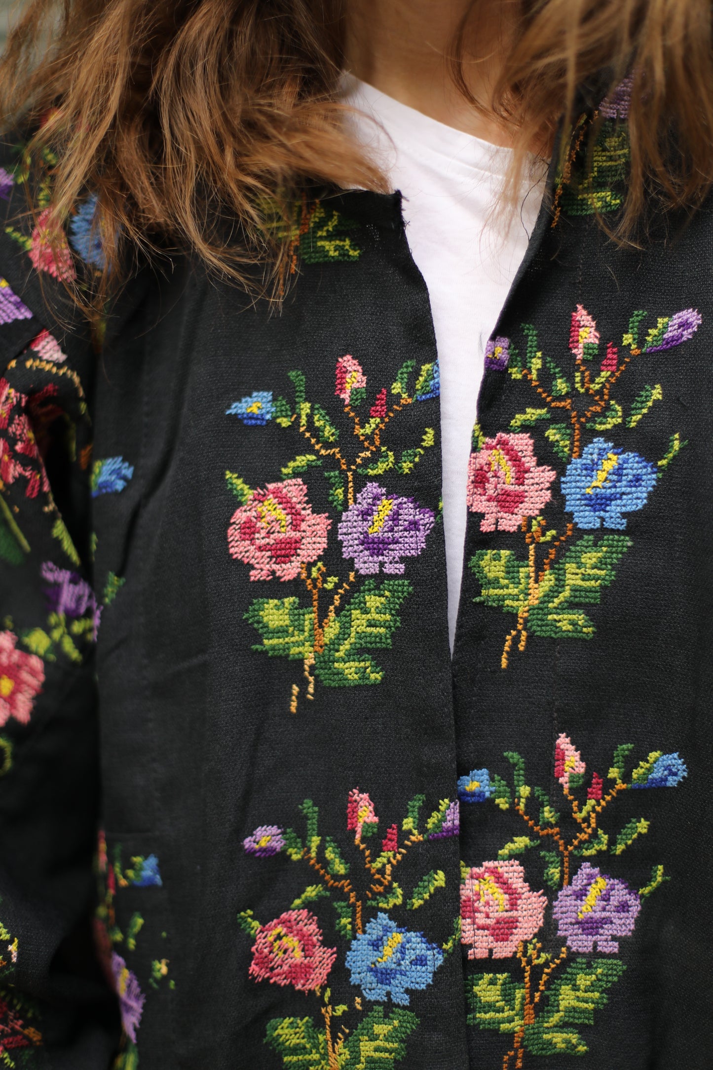 Blazer with Palestinian Tatreez | 1960s