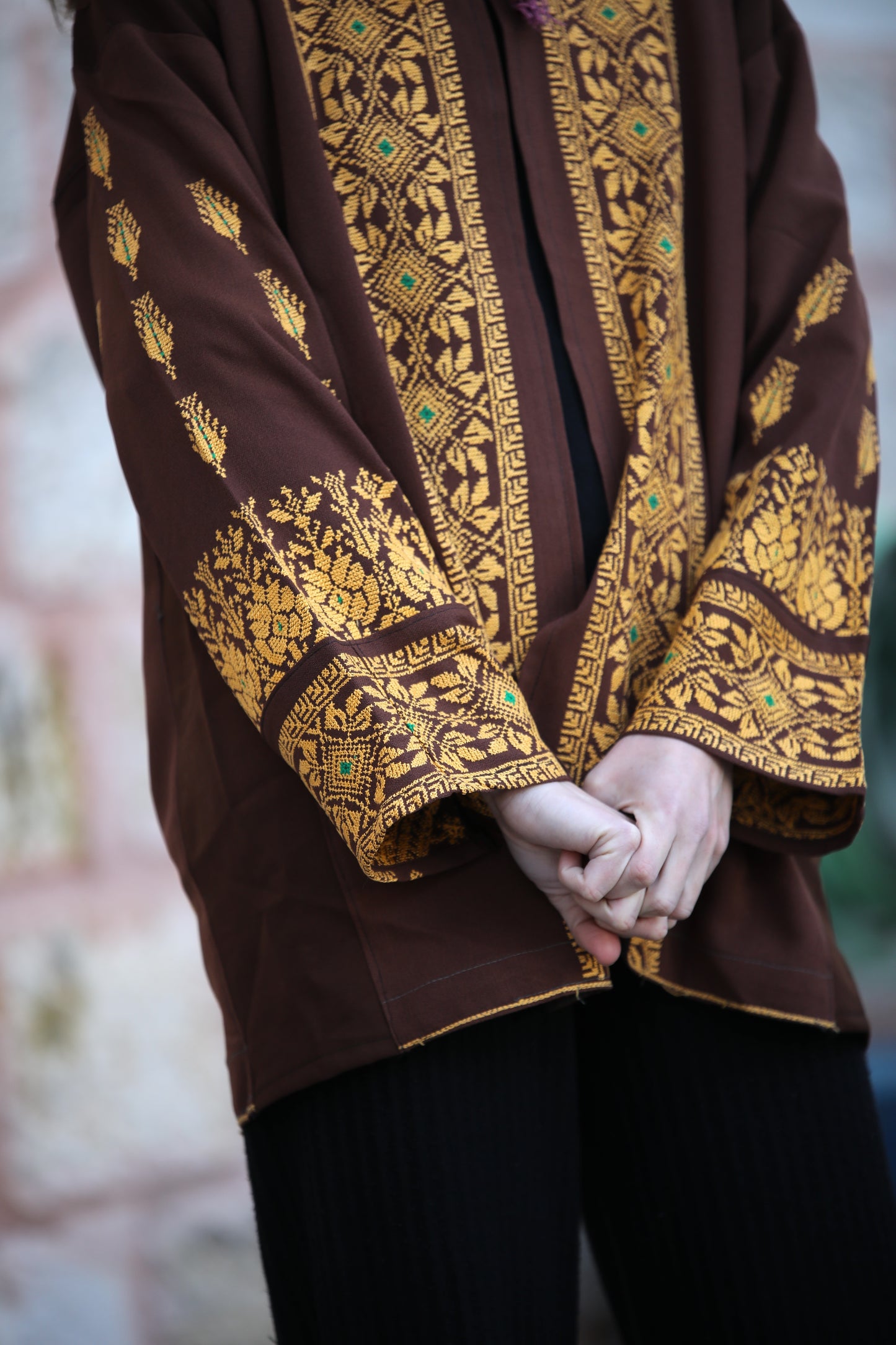 Blazer with Palestinian Tatreez