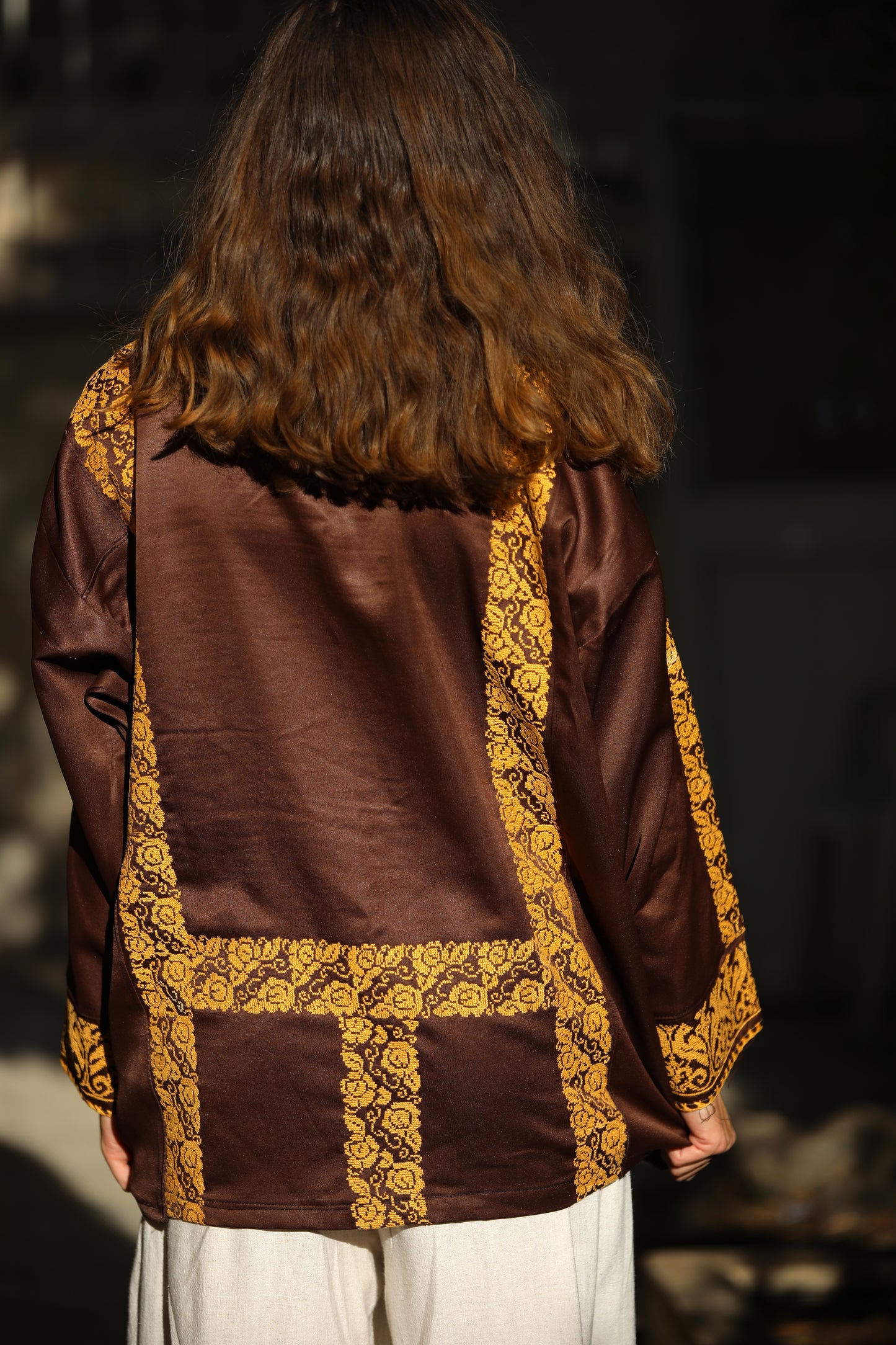 Blazer with Palestinian Tatreez