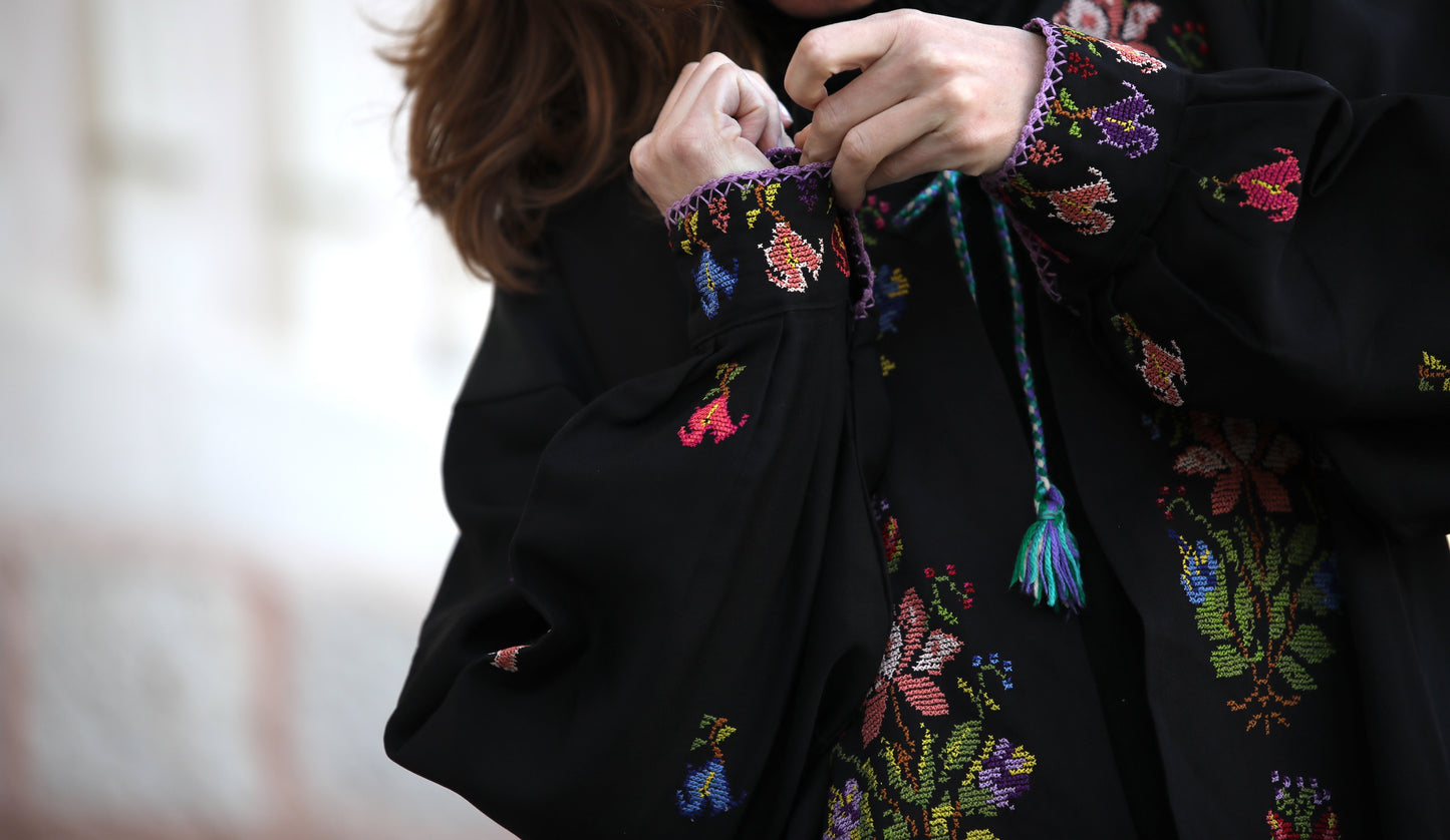 Blazer with Palestinian Tatreez