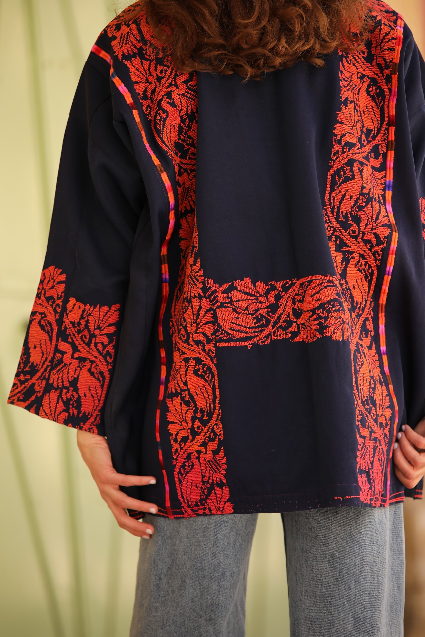 Blazer with Palestinian Tatreez