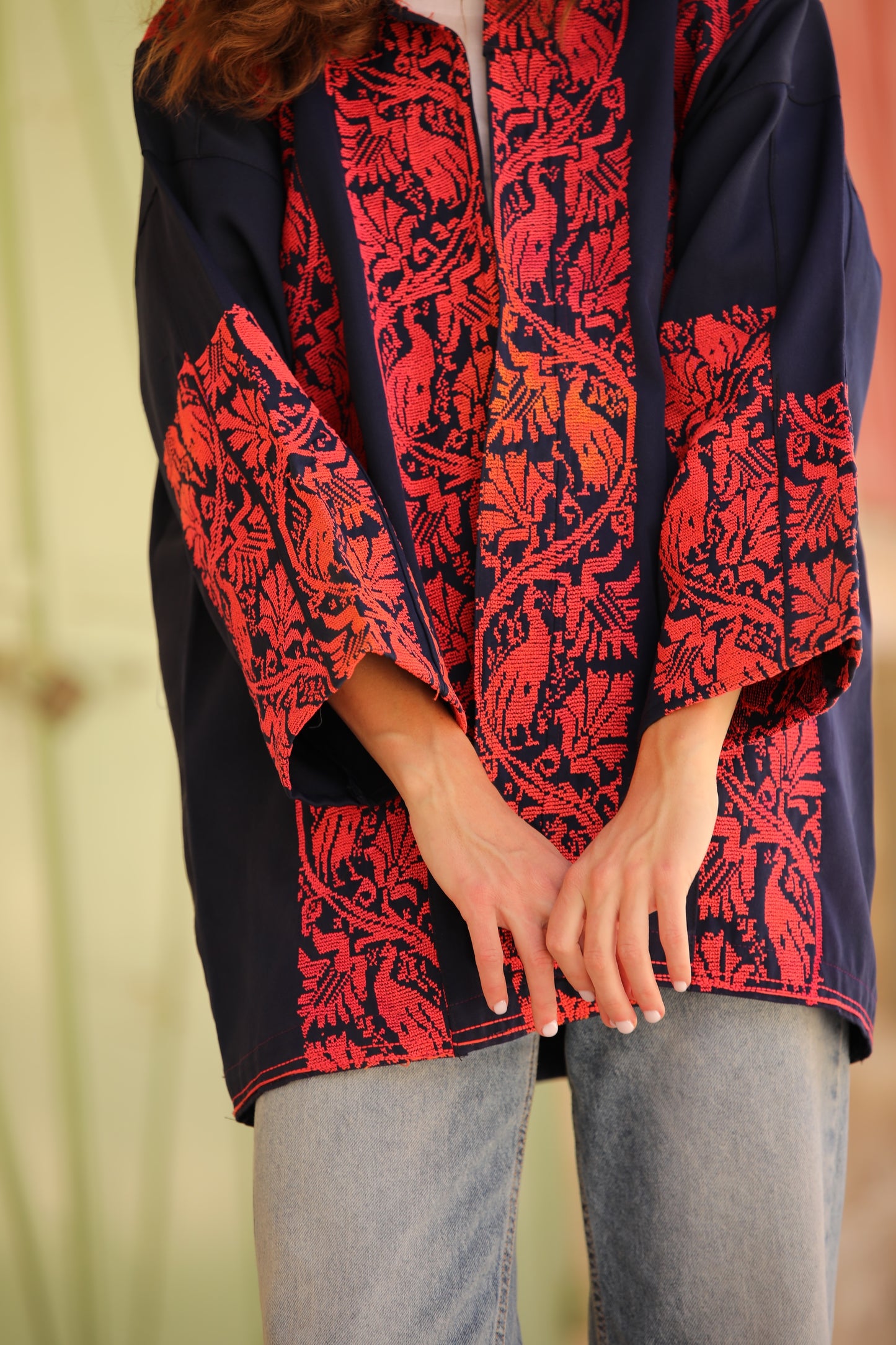 Blazer with Palestinian Tatreez