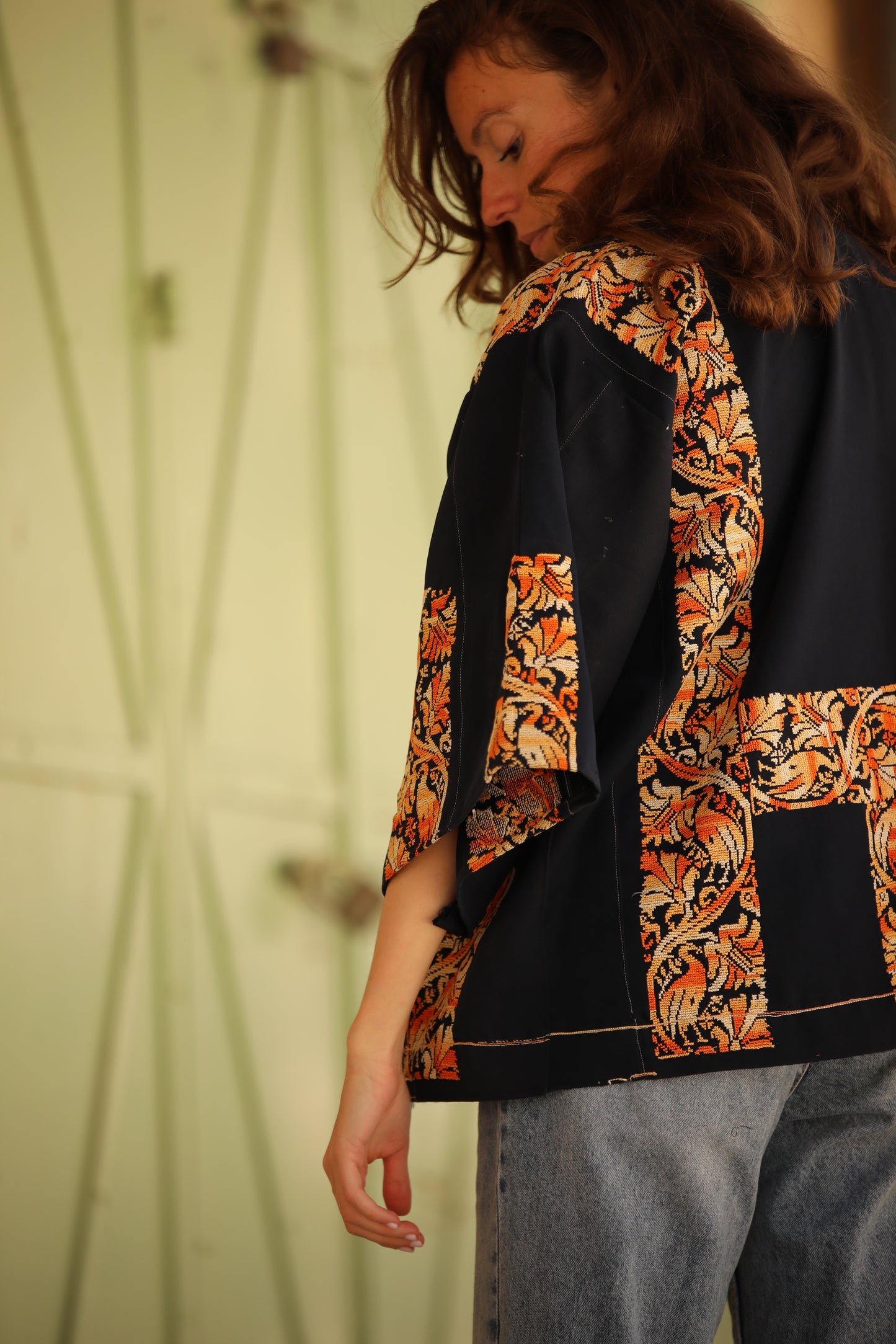 Blazer with Palestinian Tatreez