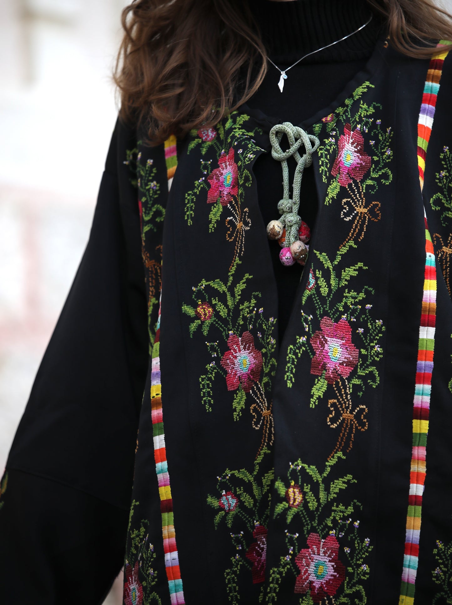 Blazer with Palestinian Tatreez