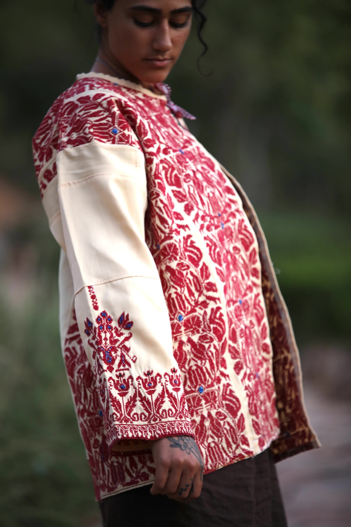 Blazer with Palestinian Tatreez