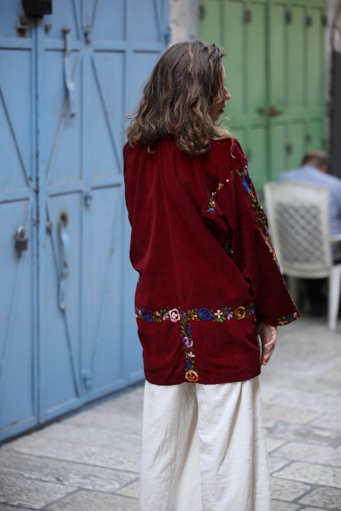 Palestinian Velvet Blazer | 1960s