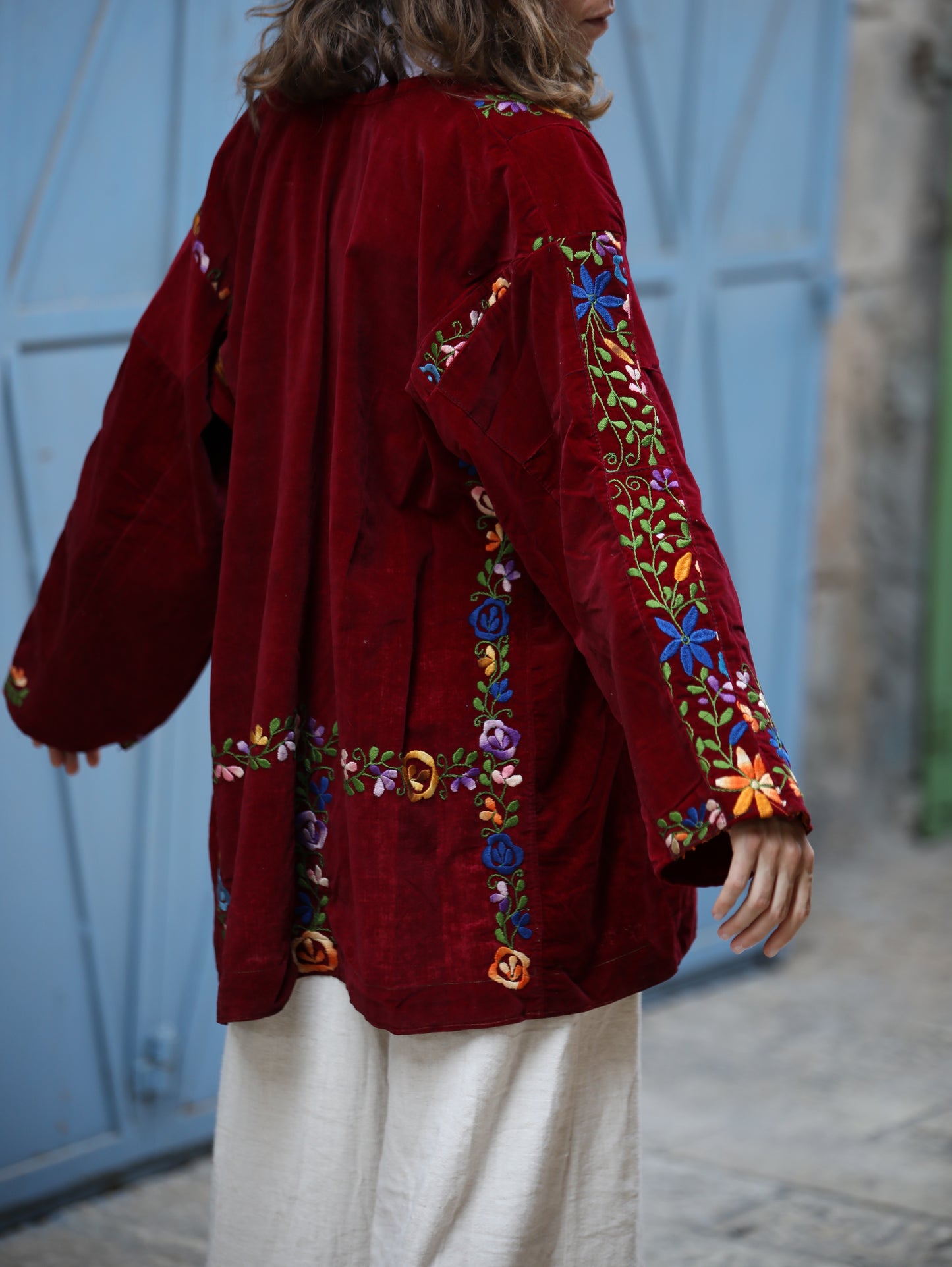 Palestinian Velvet Blazer | 1960s