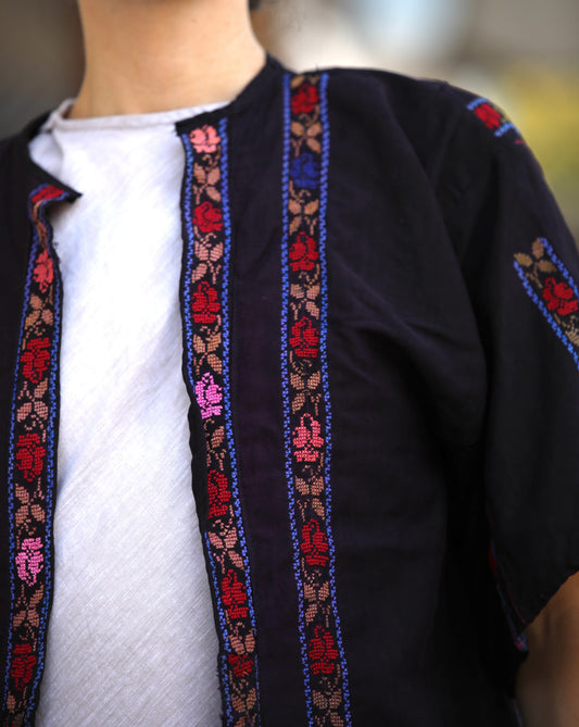 Blazer with Palestinian Tatreez