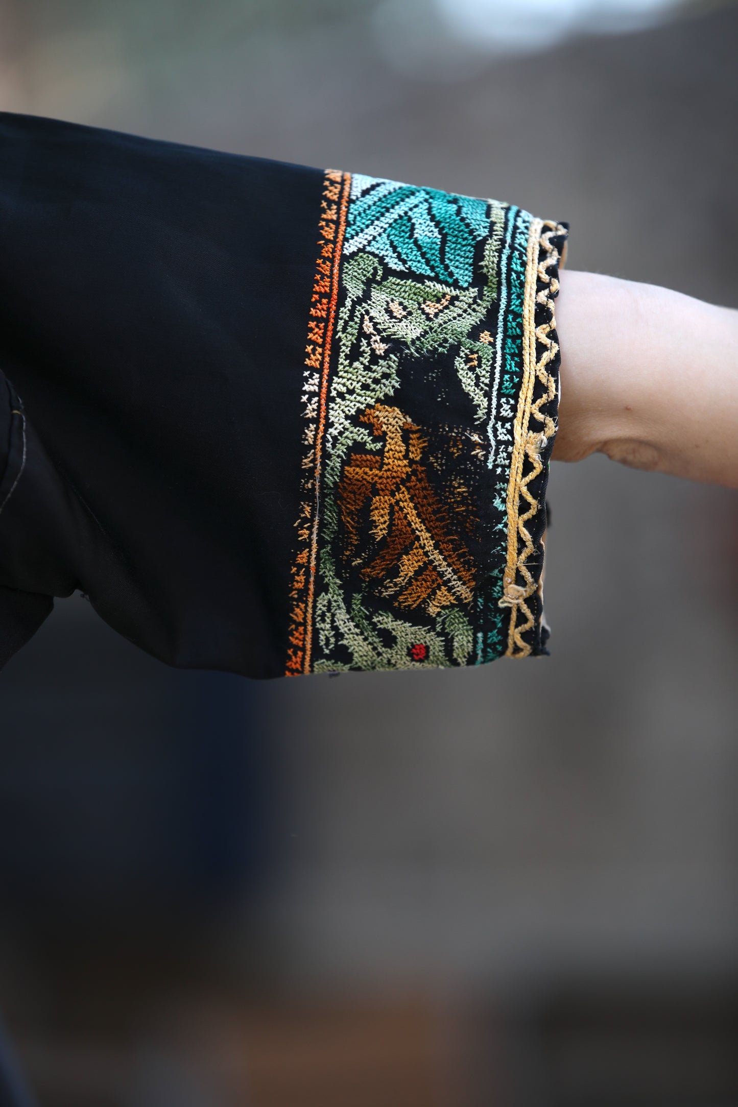 Taqseerah with Palestinian Tatreez