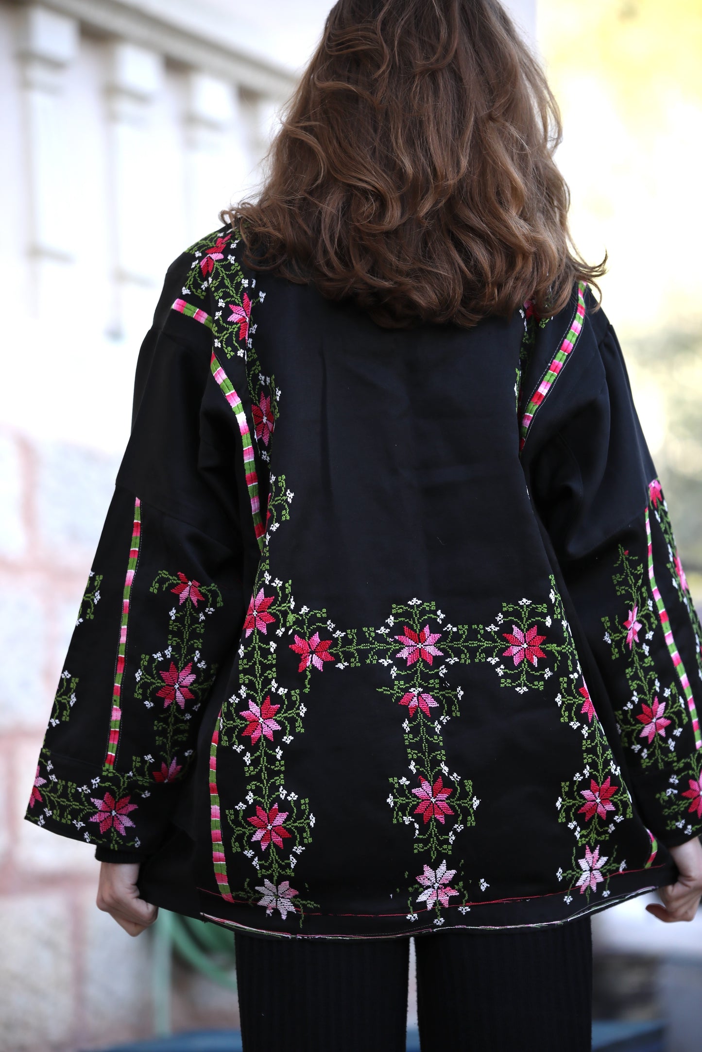 Blazer with Palestinian Tatreez