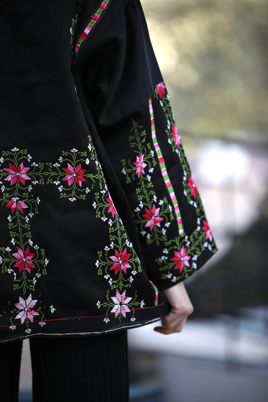 Blazer with Palestinian Tatreez