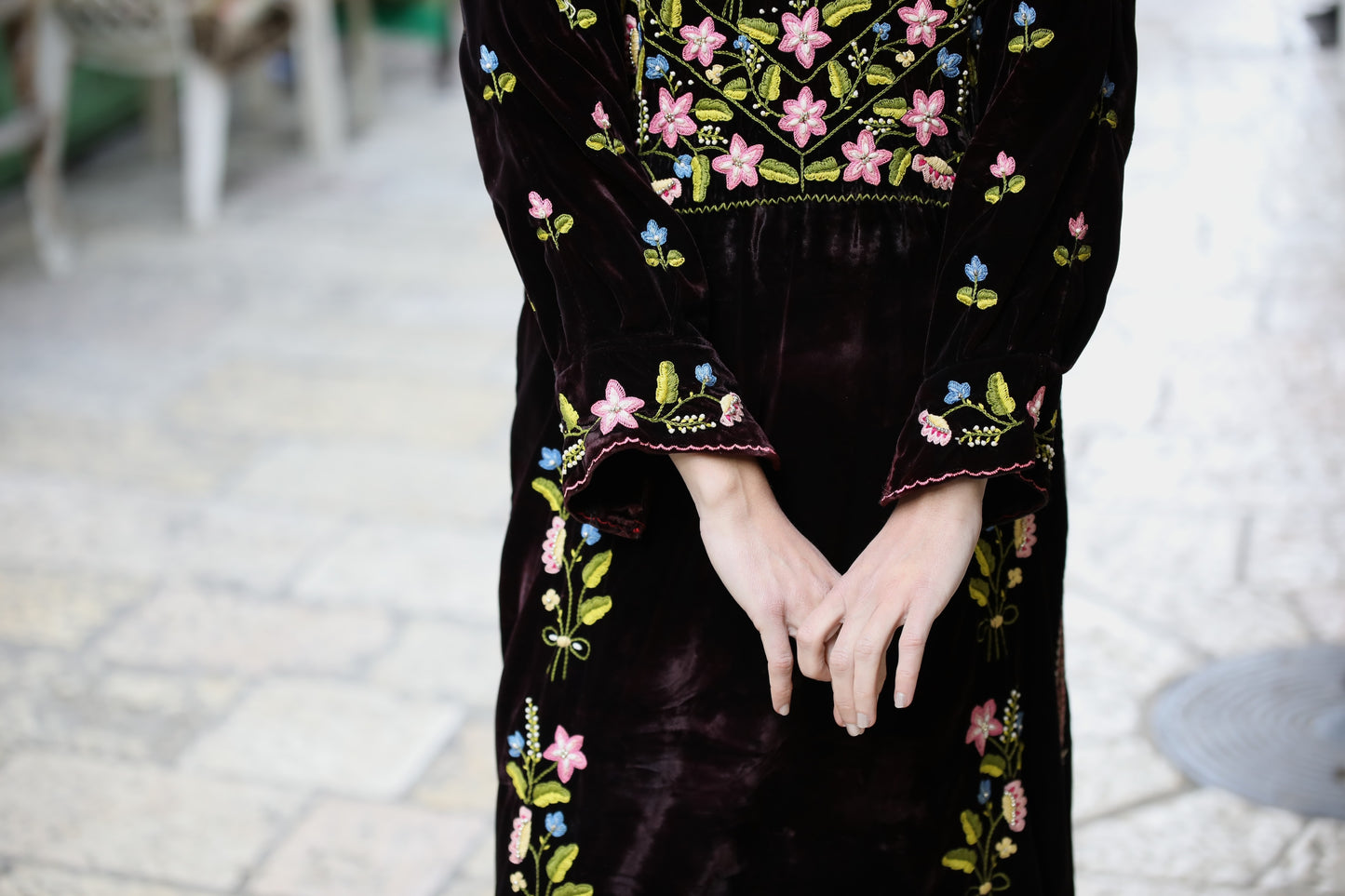 Vintage Velvet Thobe