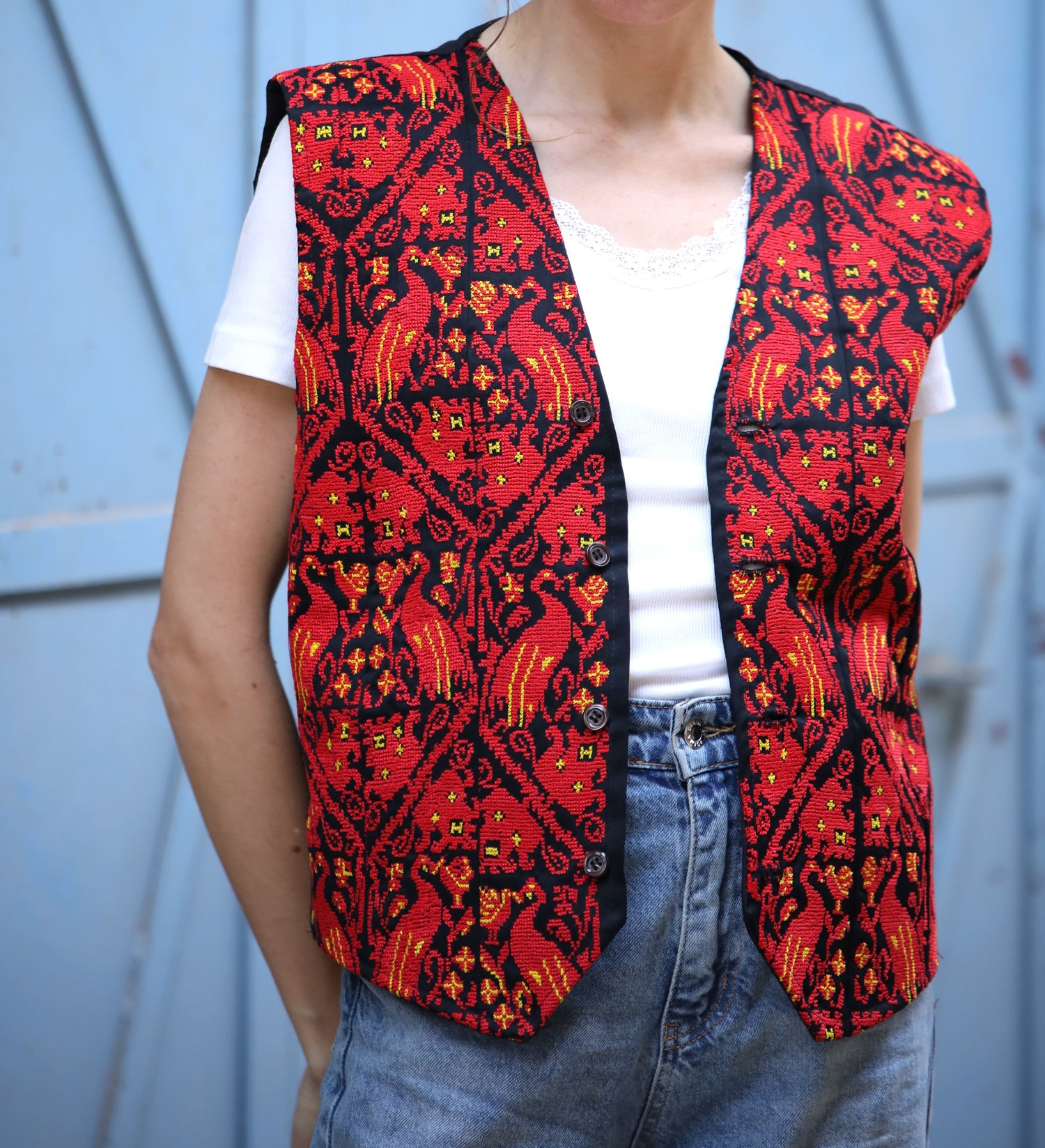 Tatreez Vests