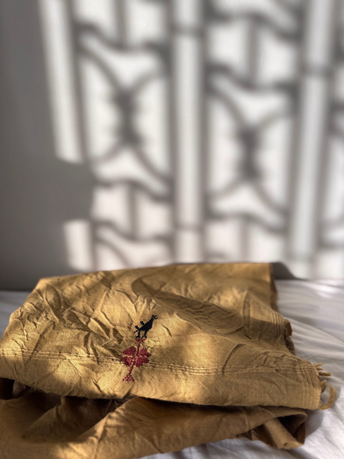 Naturally Dyed Kashmir Scarf
