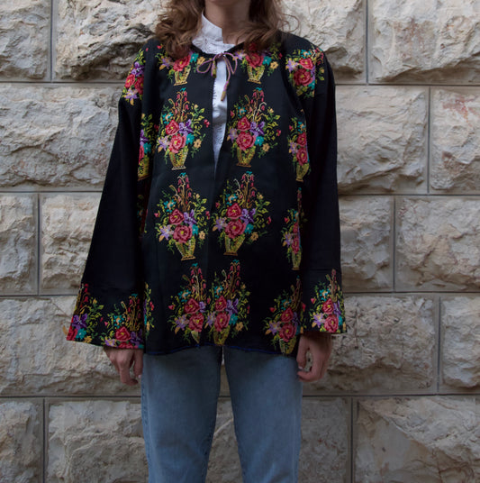 Blazer with Palestinian Tatreez