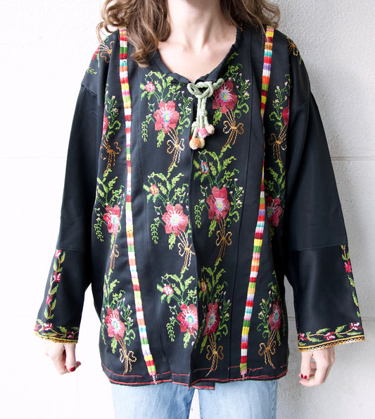 Blazer with Palestinian Tatreez