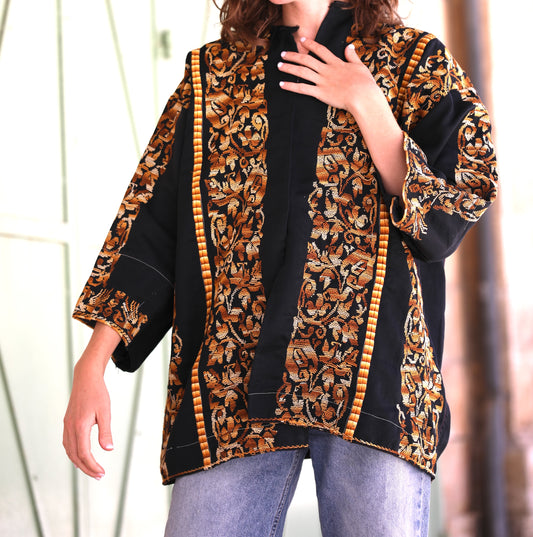 Blazer with Palestinian Tatreez