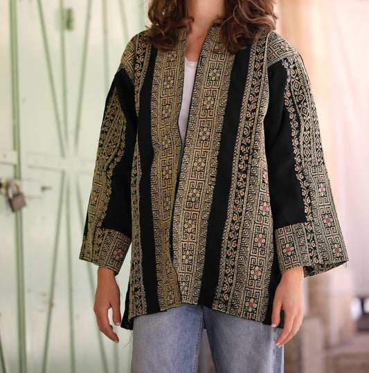 Blazer with Palestinian Tatreez
