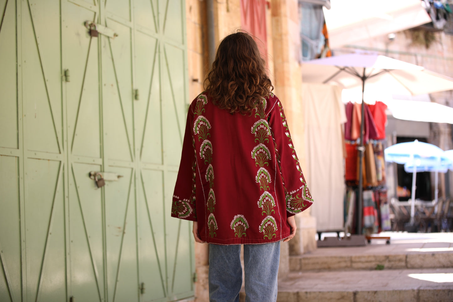 Blazer with Palestinian Tatreez
