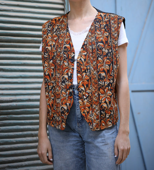 Vest with Palestinian Tatreez