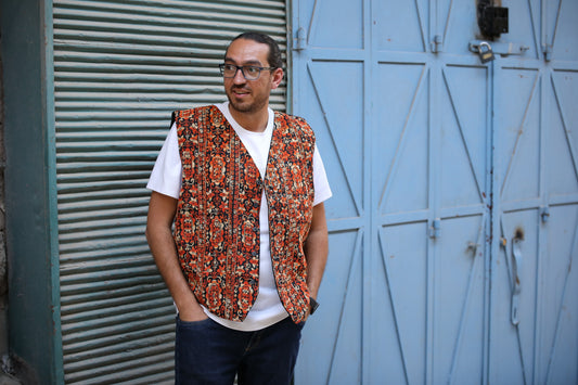 Vest with Palestinian Tatreez