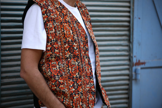 Vest with Palestinian Tatreez
