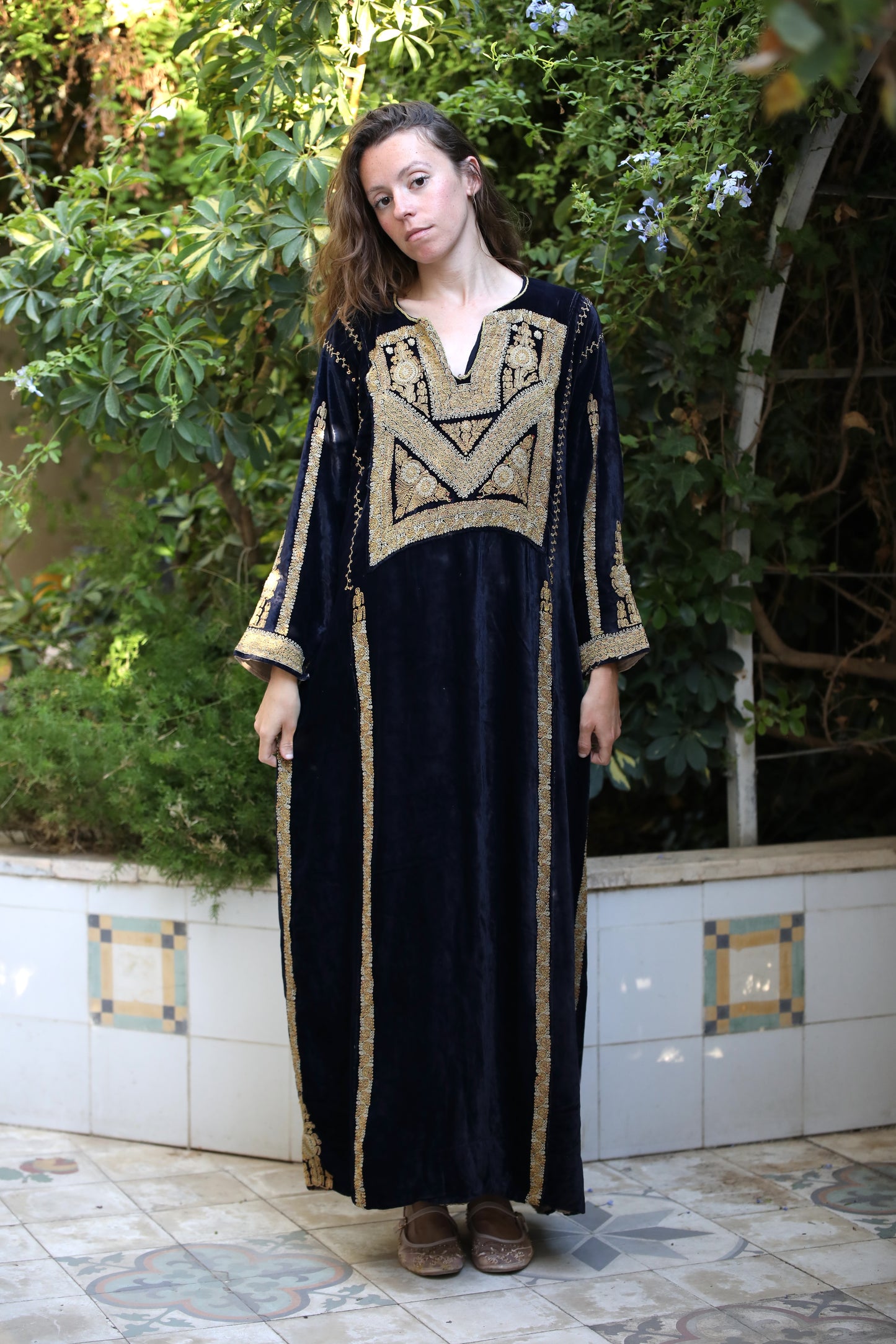 Jaffa Velvet Thobe