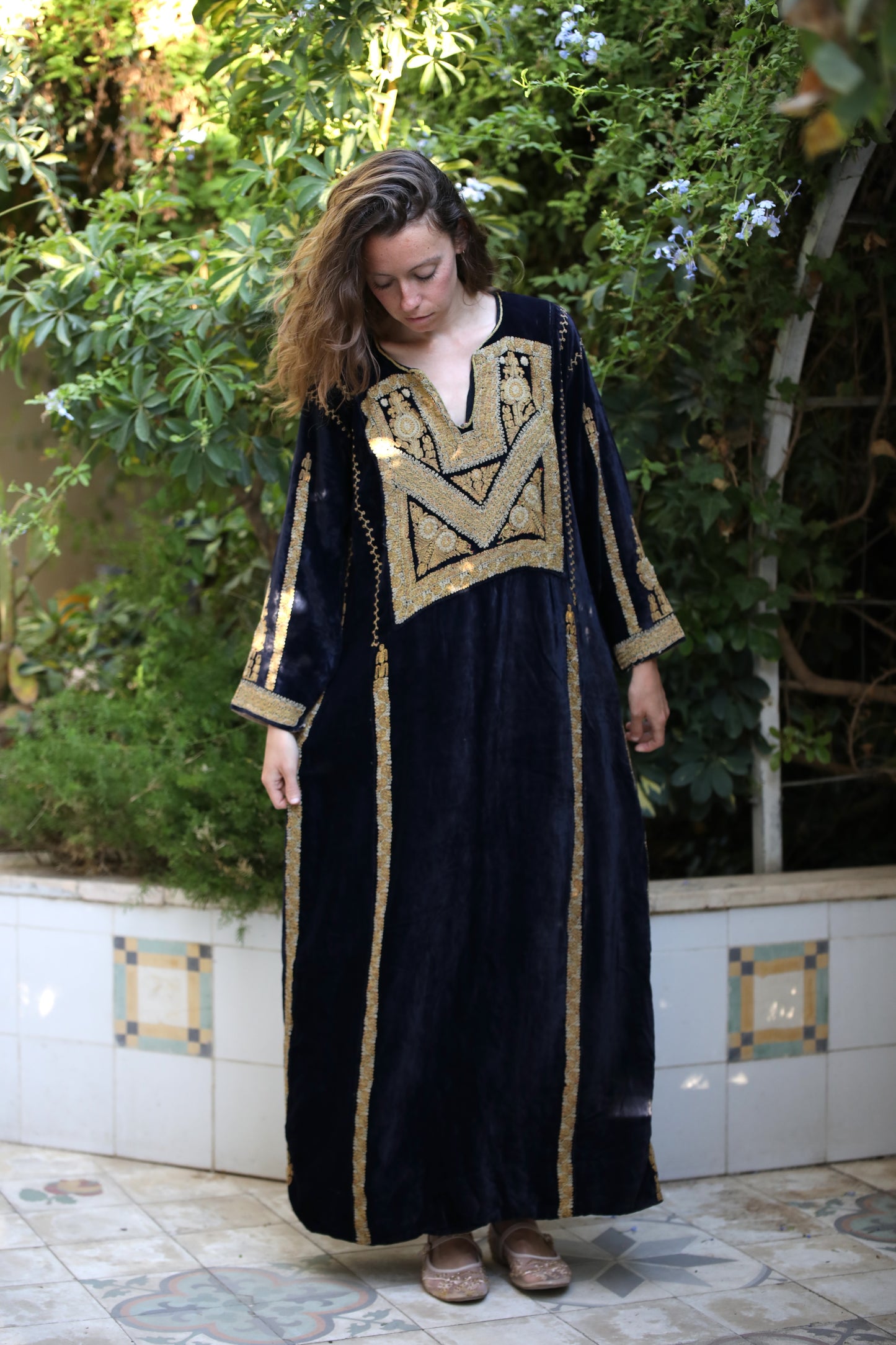 Jaffa Velvet Thobe