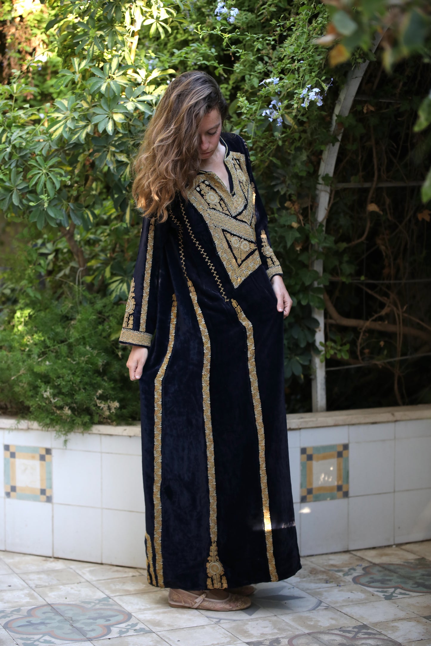 Jaffa Velvet Thobe
