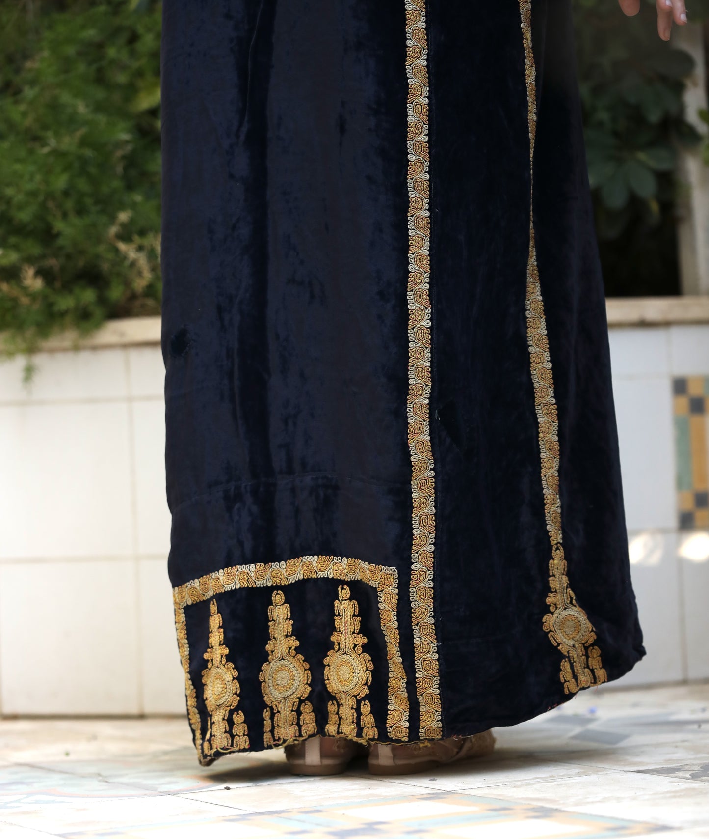 Jaffa Velvet Thobe