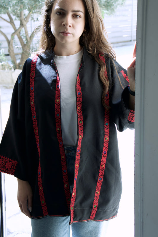 Blazer with Palestinian Tatreez
