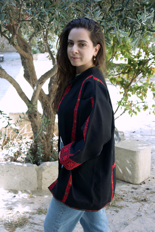 Blazer with Palestinian Tatreez