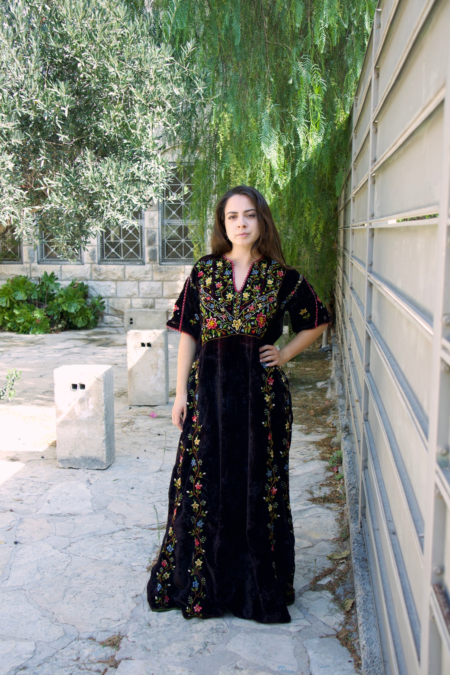 Vintage Velvet Thobe