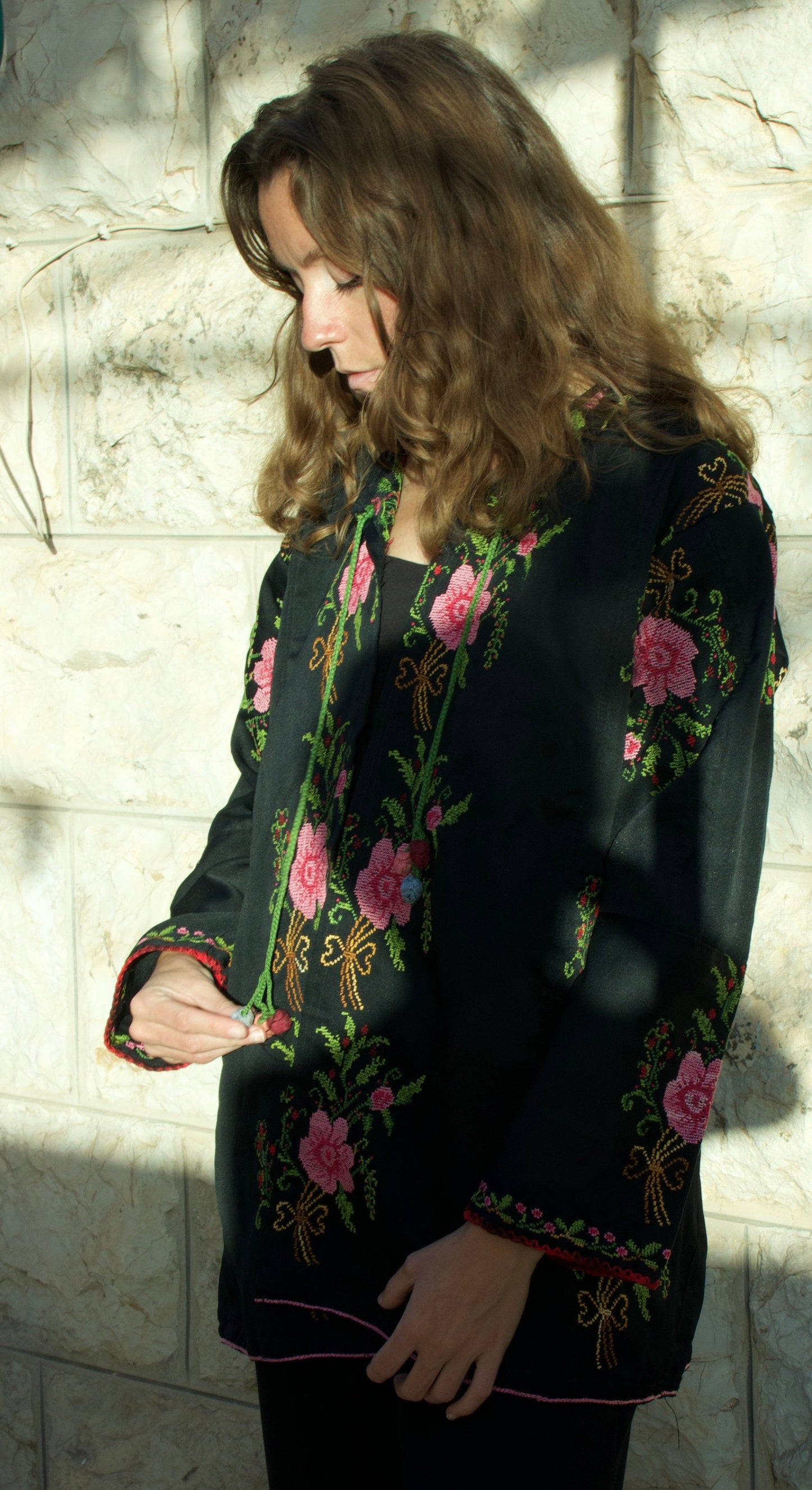 Blazer with Palestinian Tatreez