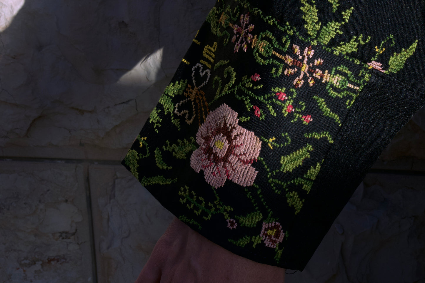 Blazer with Palestinian Tatreez