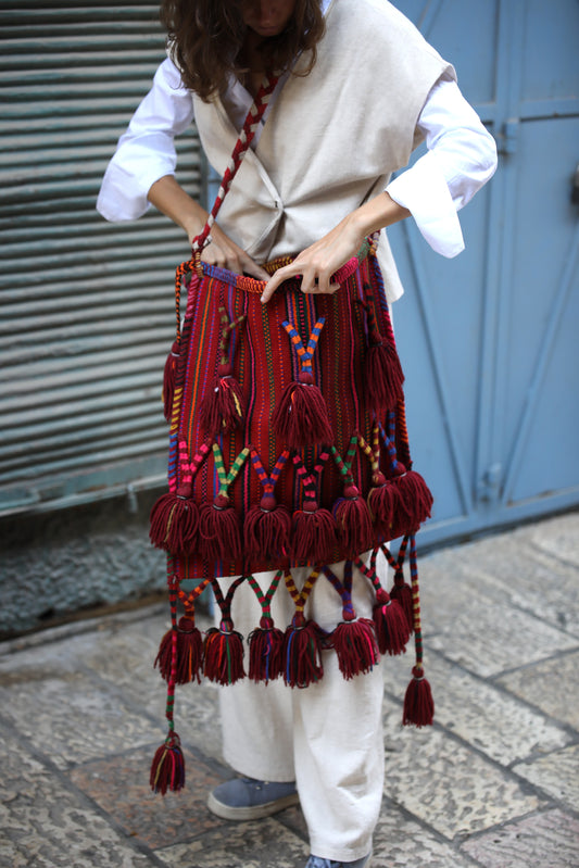 Vintage Wool Bag – Kanaf